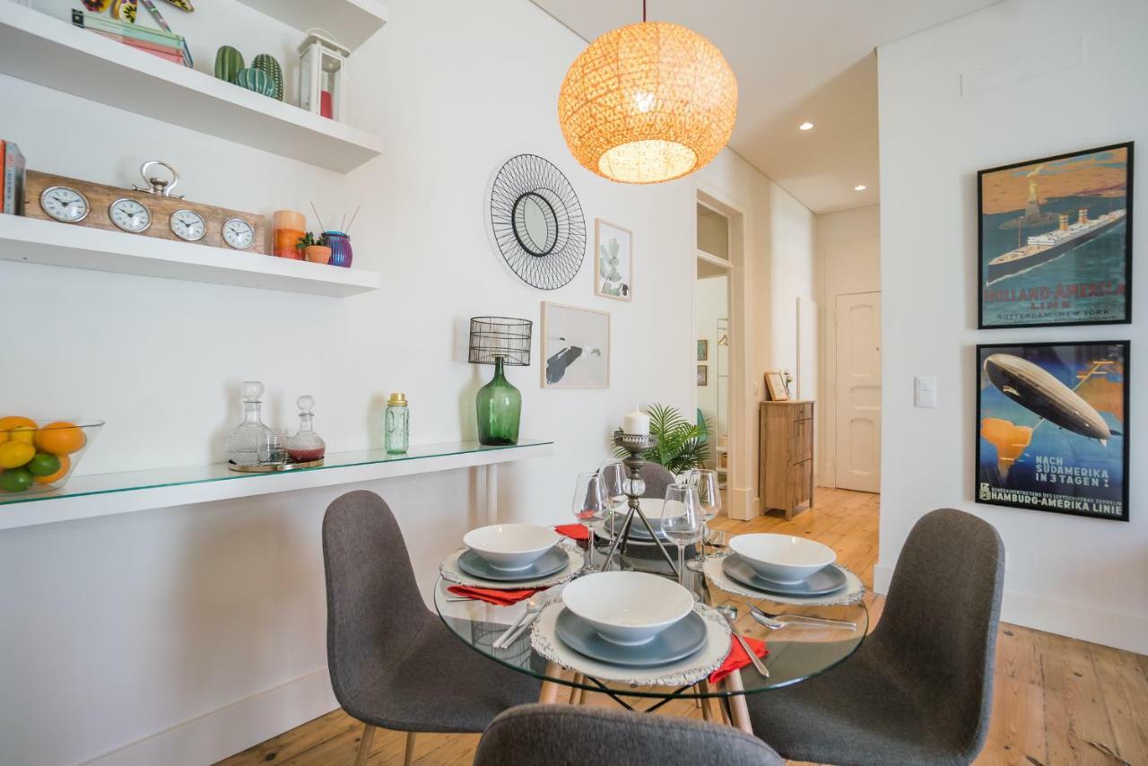 Stylish Apartment Near Av. Liberdade Lisbona Esterno foto